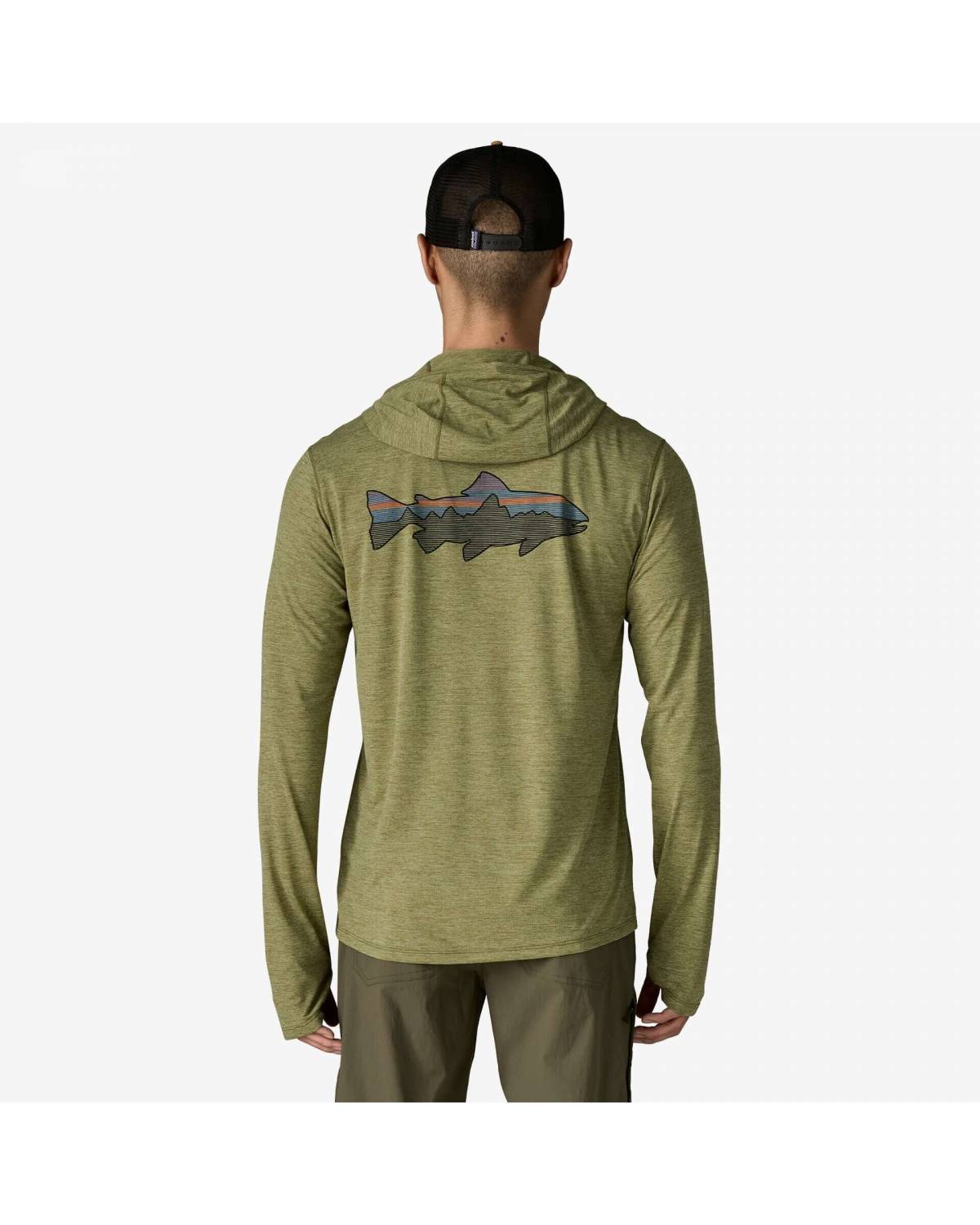Men’s Capilene® Cool Sun Hoody - Fitz Roy Trout