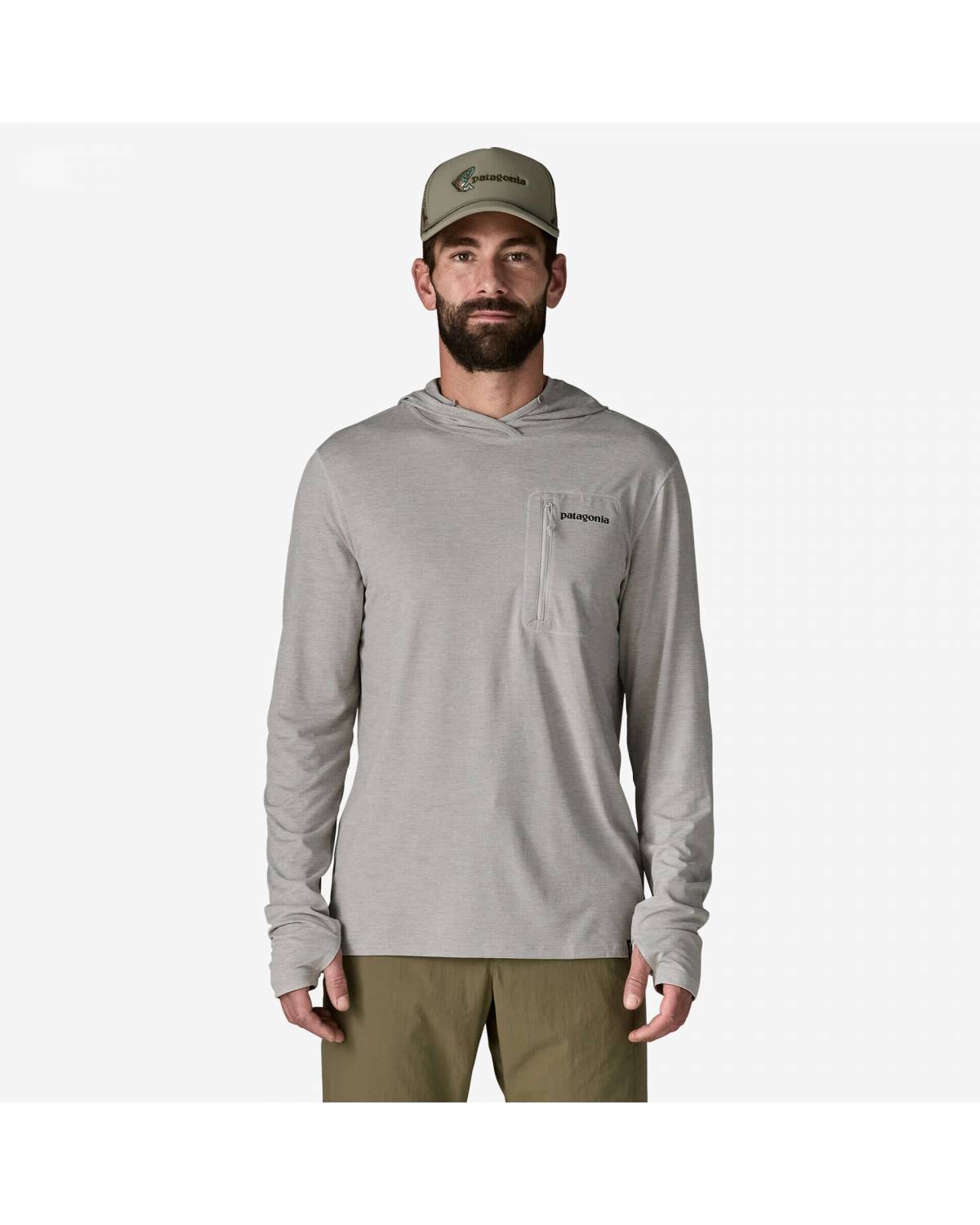 Men’s Capilene® Cool Sun Hoody - Fitz Roy Trout