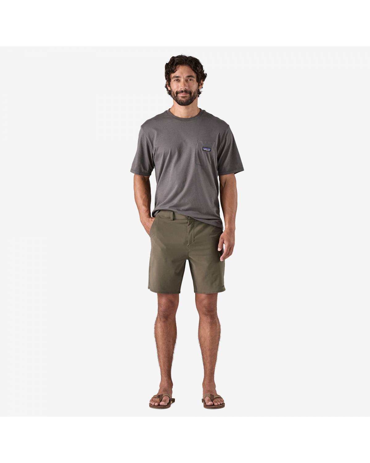 Men's Hydropeak Hybrid Walk Shorts - 18" - Basin Green 