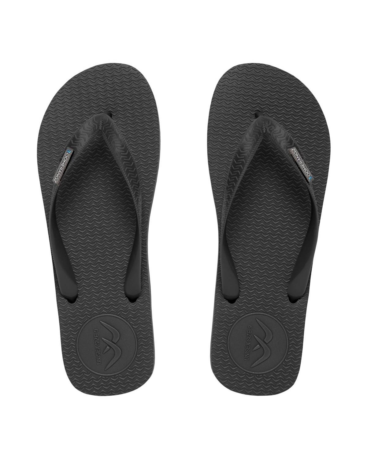Boomerangz Men's Black Thongs