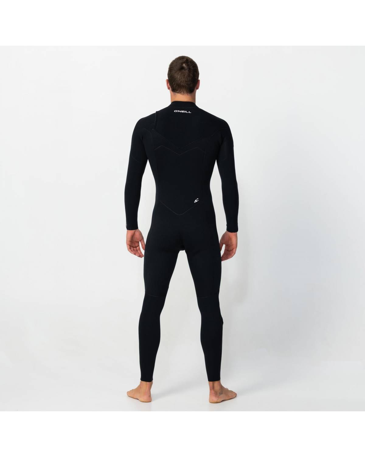 Men's Reactor 3/2mm GBS Steamer Chest Zip - Black