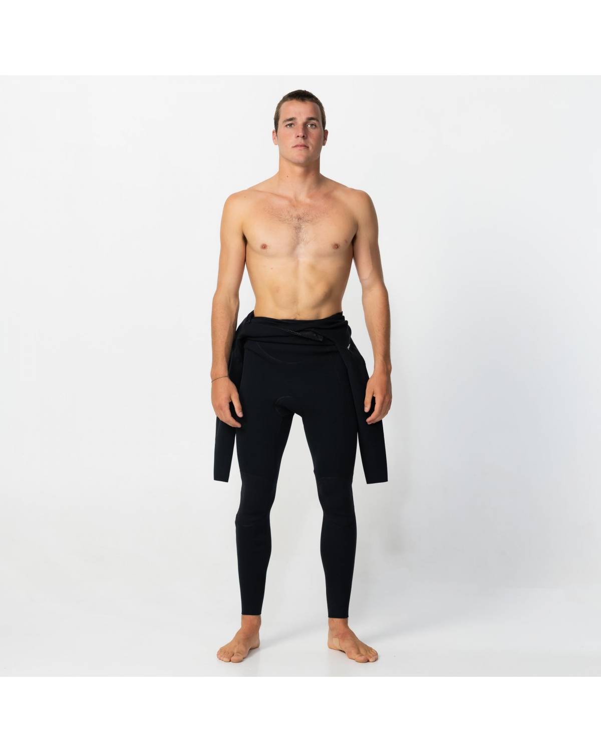 Men's Reactor 3/2mm GBS Steamer Chest Zip - Black