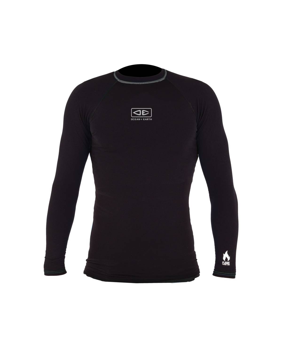 Rash Vest | Mens Flame Thermo Long Sleeve Skin | Ocean and Earth