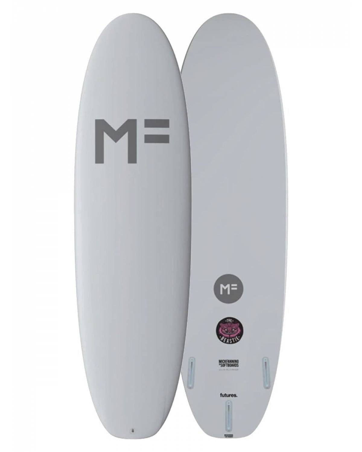 MF Beastie 7'6 - White