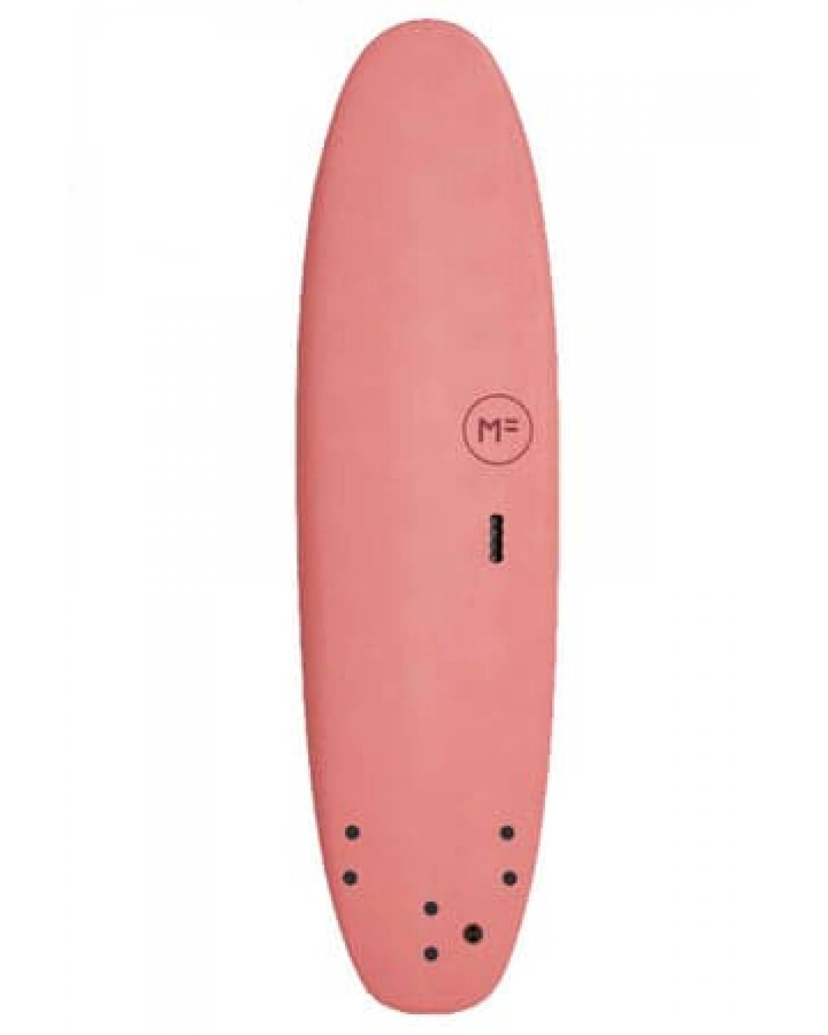 SUPERSOFT TRI 6'0 - CORAL/MERLOT deck