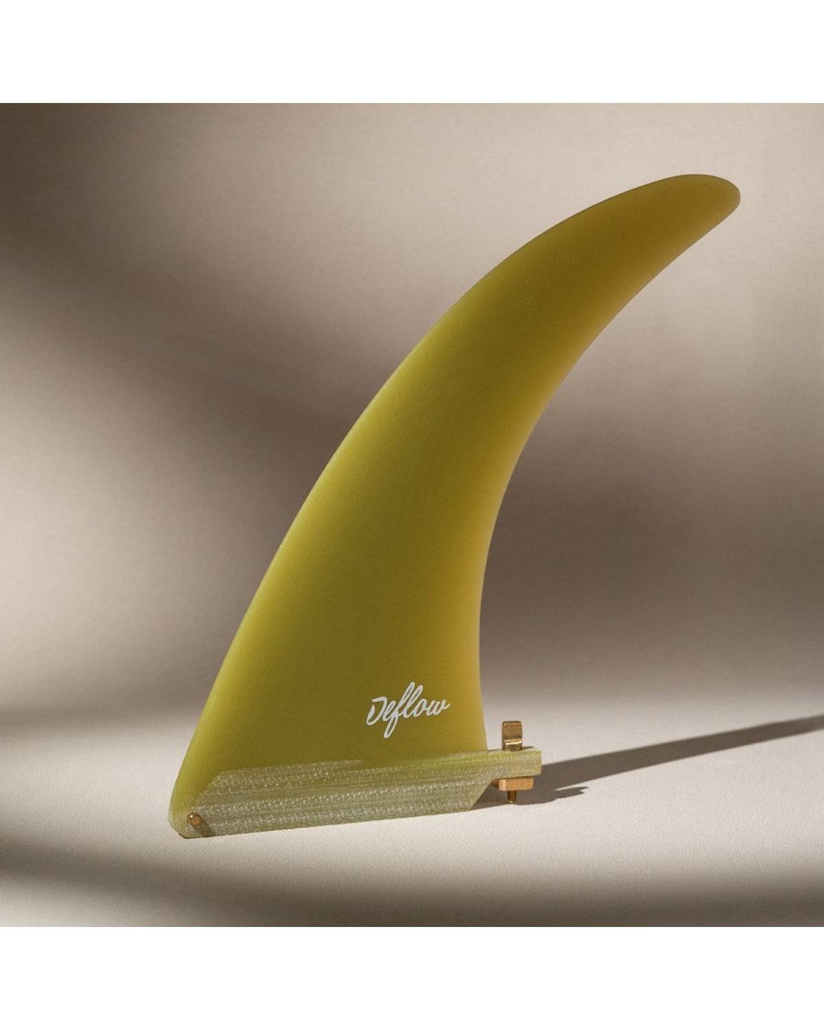 Bravosurf | DEFLOW SINGLE FIN MIDHULL 8,5"  | Yellow