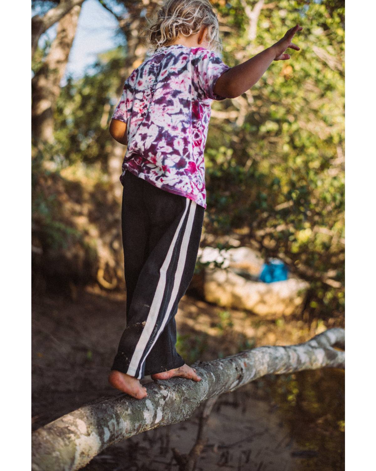 Mini Terry Pant in Black - Atmosea