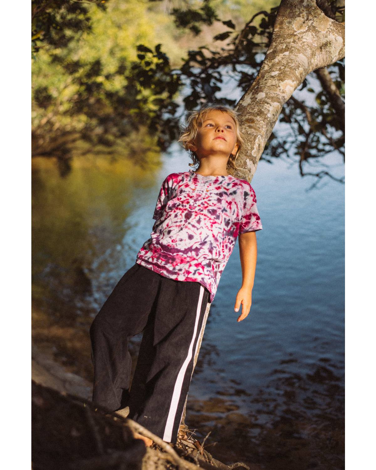 Mini Terry Pant in Black - Atmosea