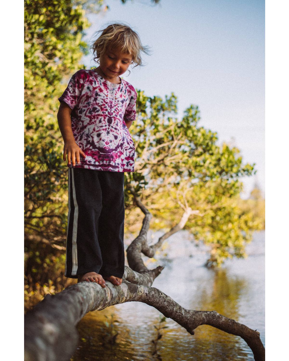 Mini Terry Pant in Black - Atmosea