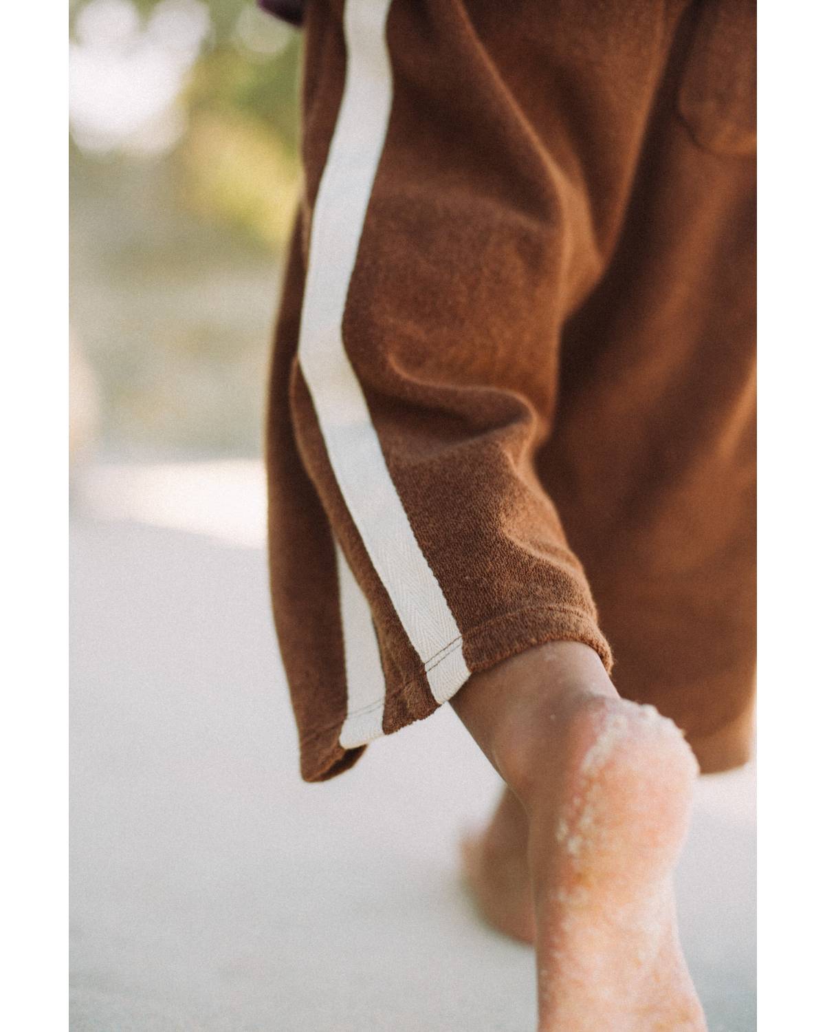 Mini Terry Pant in Brown - Atmosea