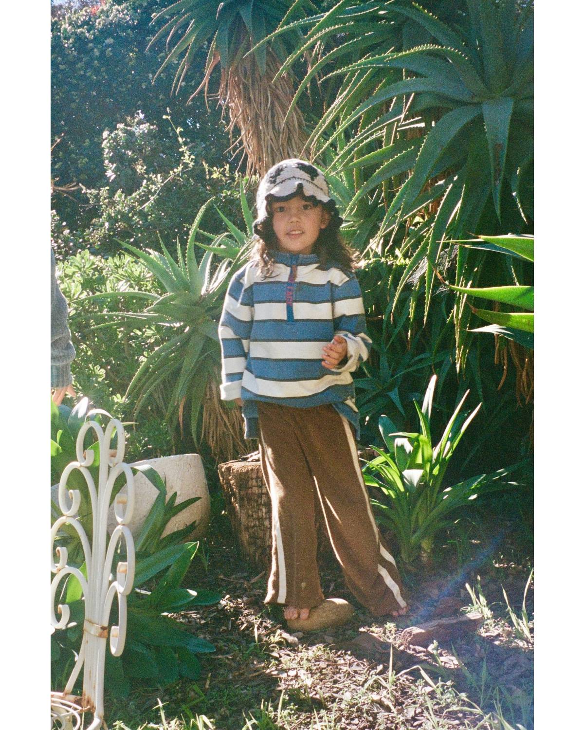 Mini Terry Pant in Brown - Atmosea