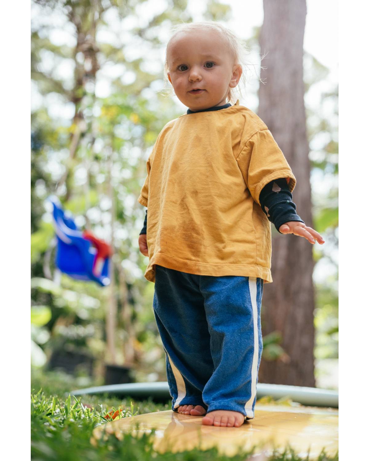 Mini Terry Pant in Cobalt - Atmosea