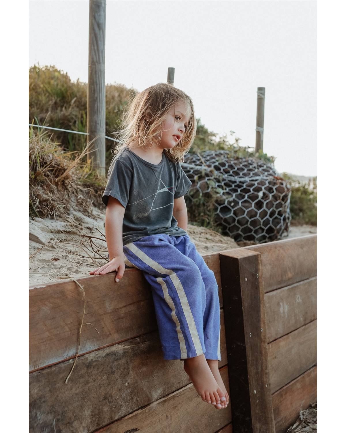 Mini Terry Pant in Lavender - Atmosea