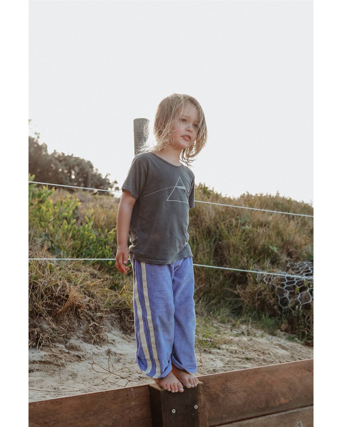 Mini Terry Pant in Lavender - Atmosea