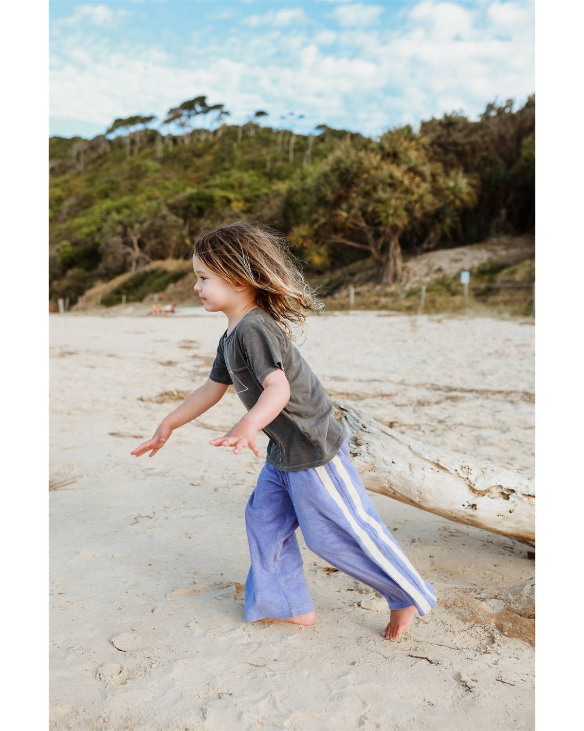 Mini Terry Pant in Lavender - Atmosea