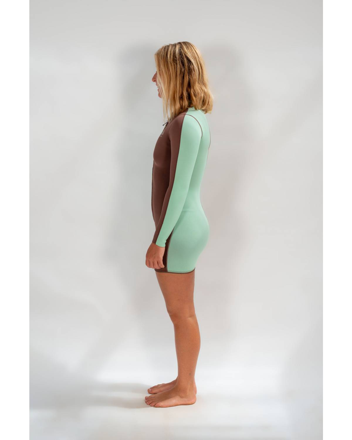 Mint Slice Spring Suit Front Zip - Atmosea
