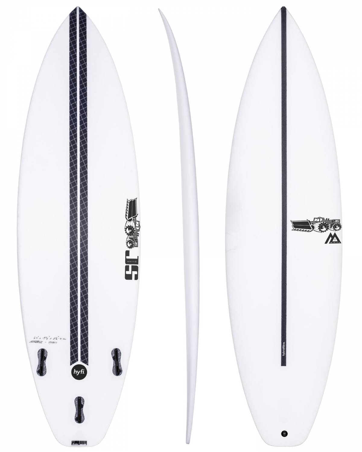 JS サーフボード　MONSTA8 hyfi Surfboard | JS Industries Monsta 8 Squash Tail HYFI