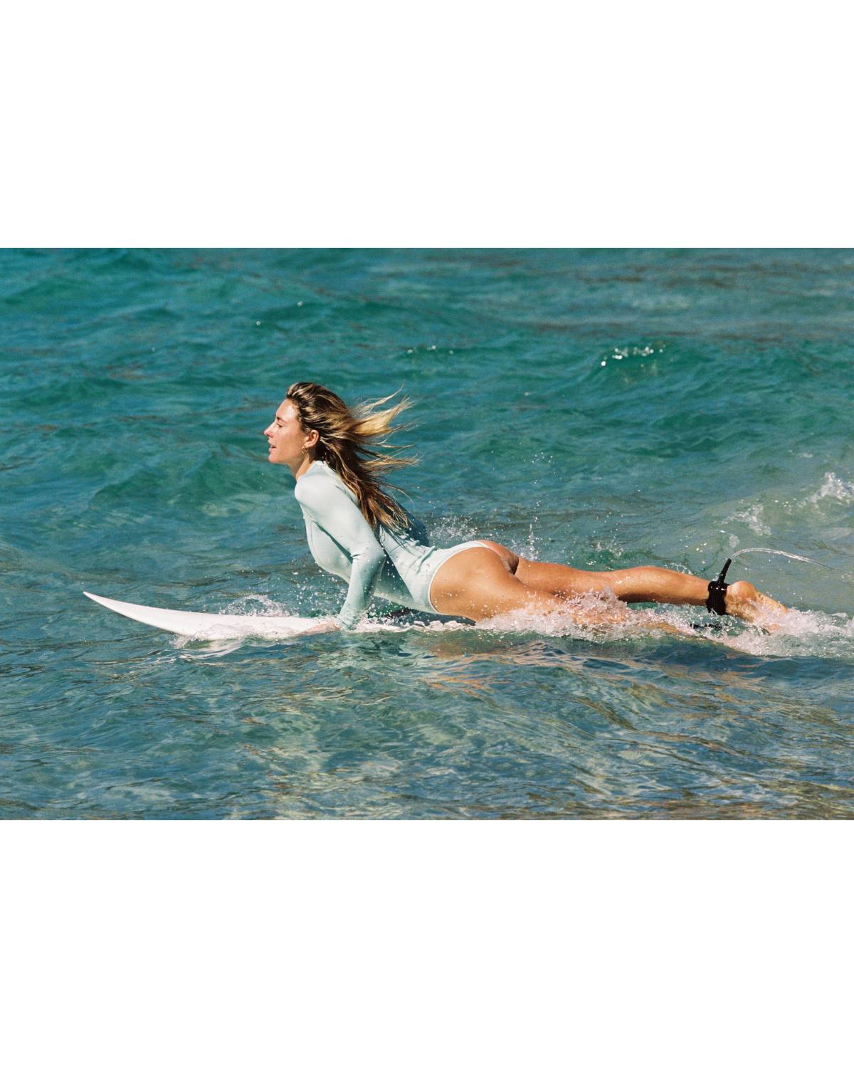 Nikki van Dijk Springsuit - Aquamarine Gradient - WALLIEN Australia