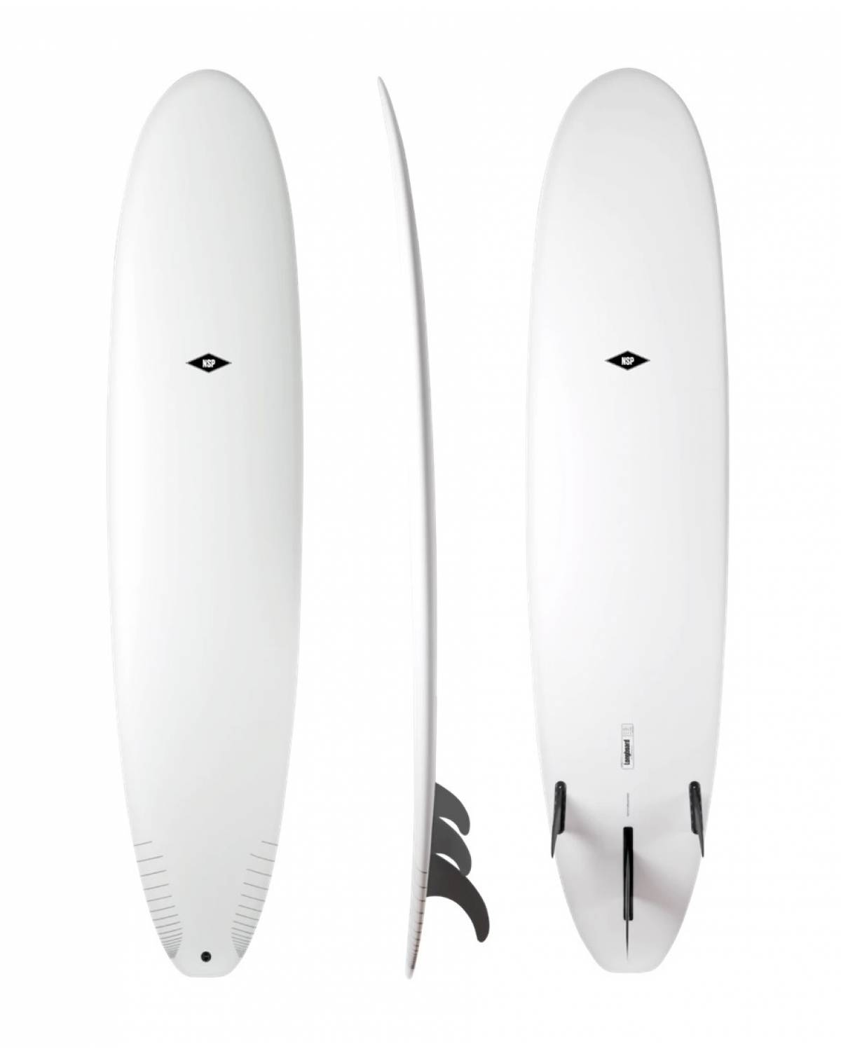 Longboard - Protech - 8'6" | 64.4 L / White tint