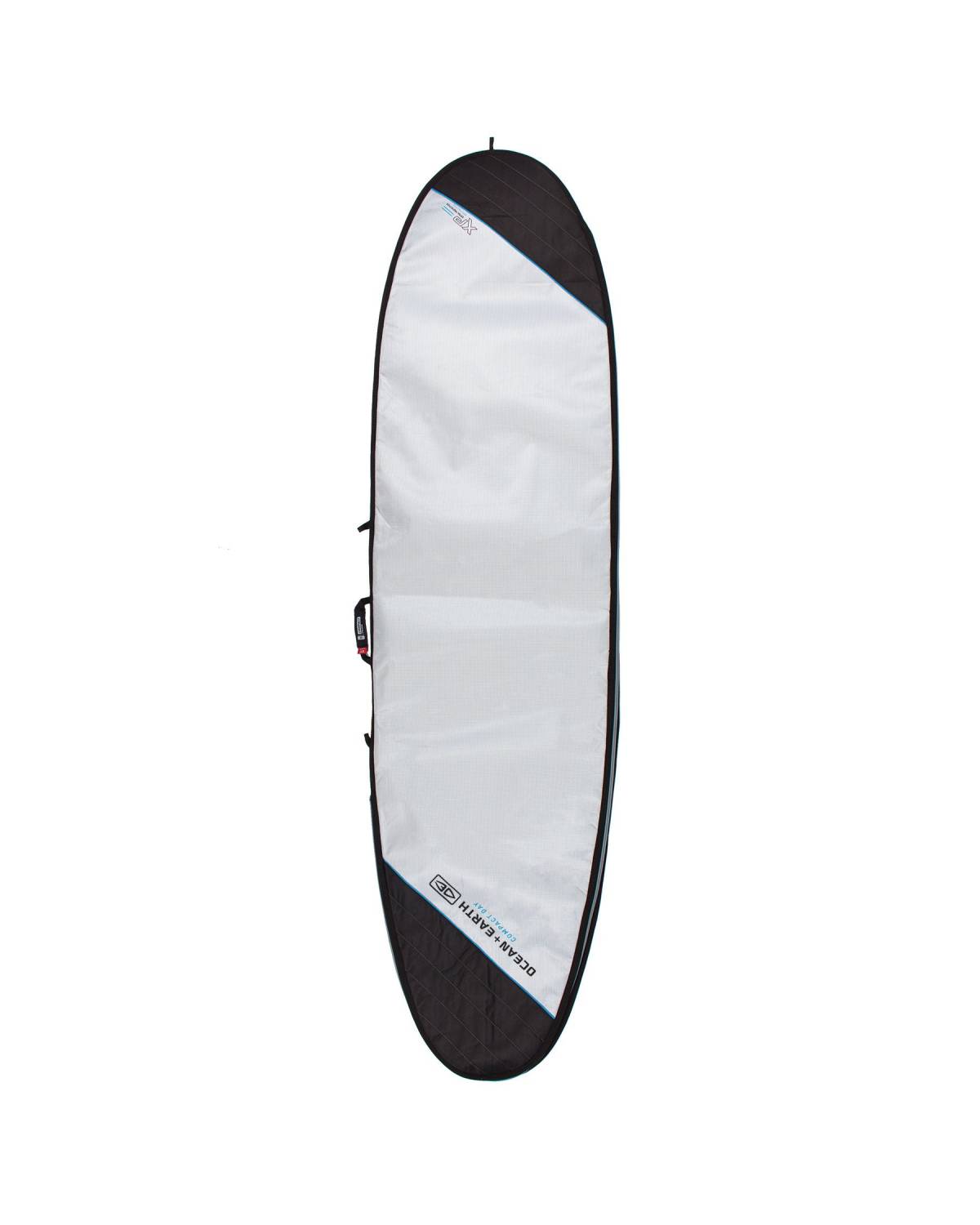 Compact Day Longboard Cover - Silver