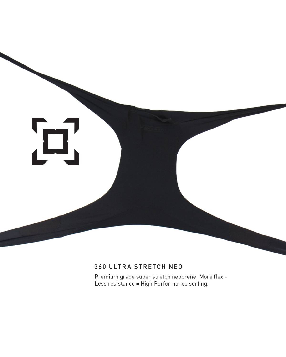 Double Black Short Sleeve Vest - 1.5mm