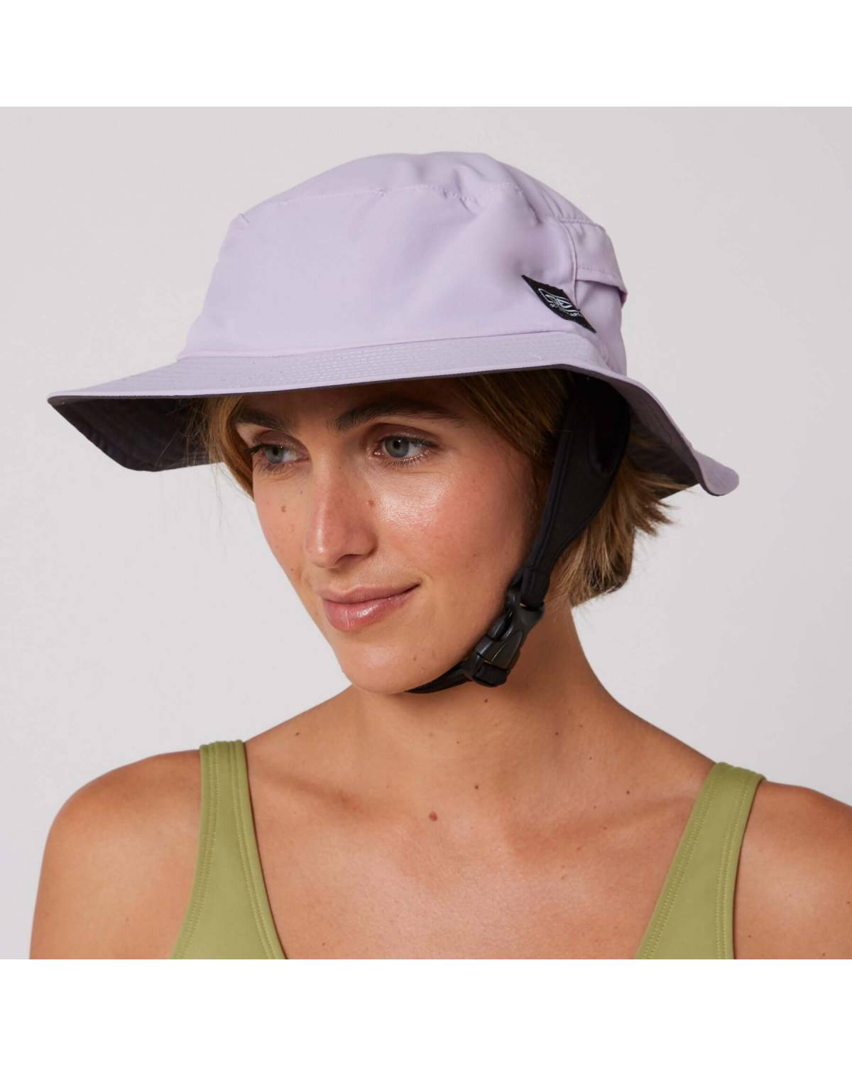 Ocean and Earth Indo Stiff Peak Surf Hat - Pale Lilac