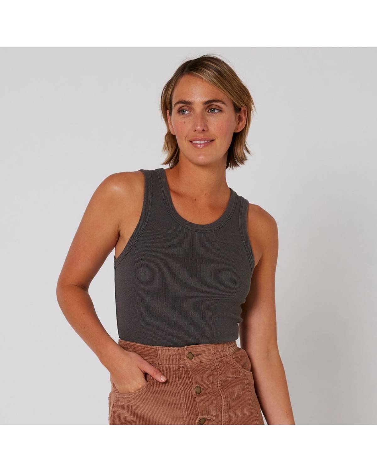 Rib Tank - Black