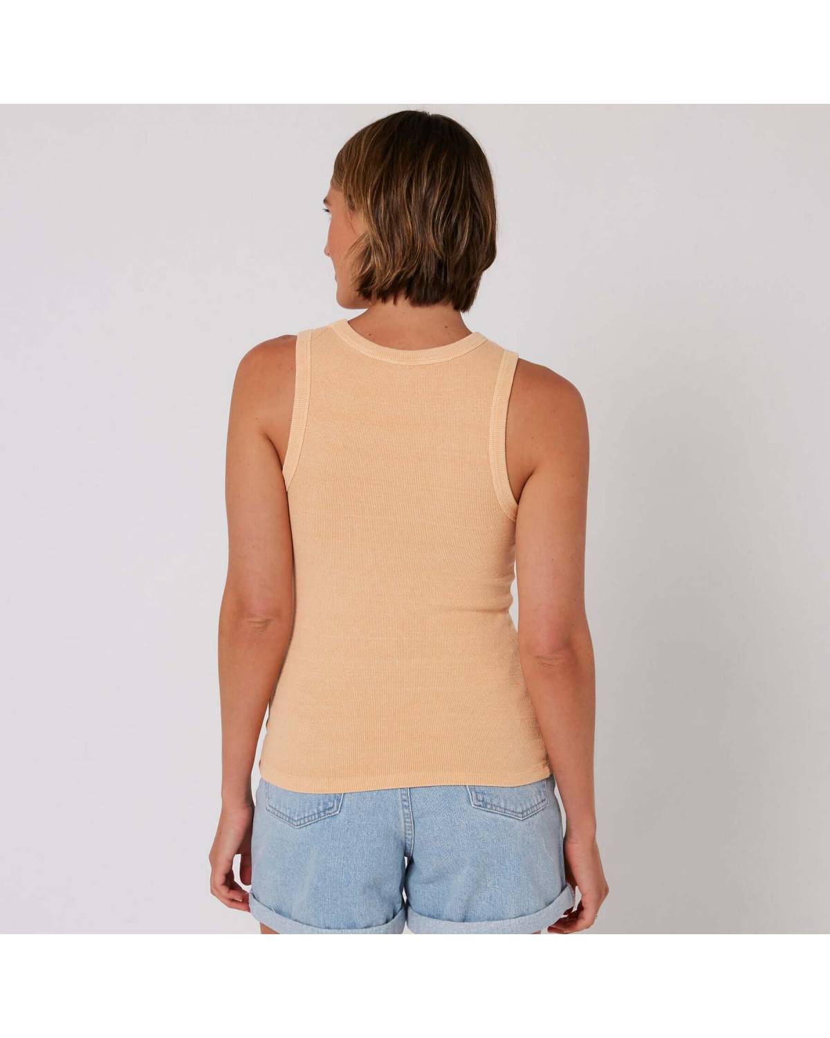 Rib Tank - Peach Fuzz