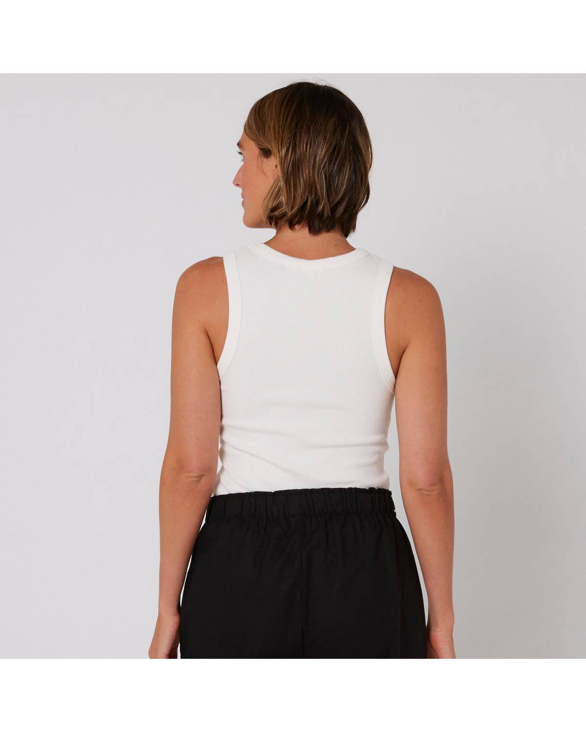Rib Tank - White