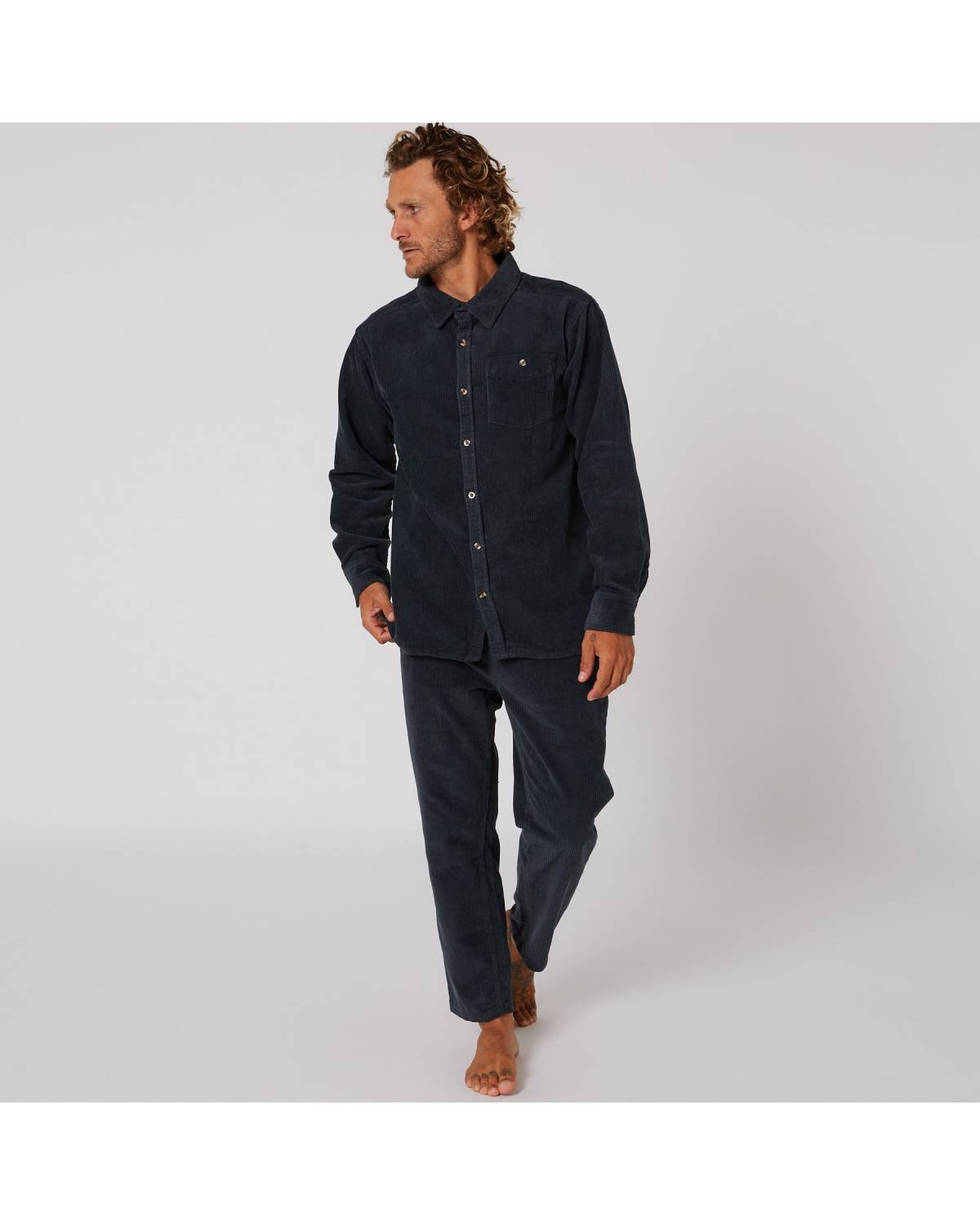 Ocean and Earth Sands Overshirt - Midnight