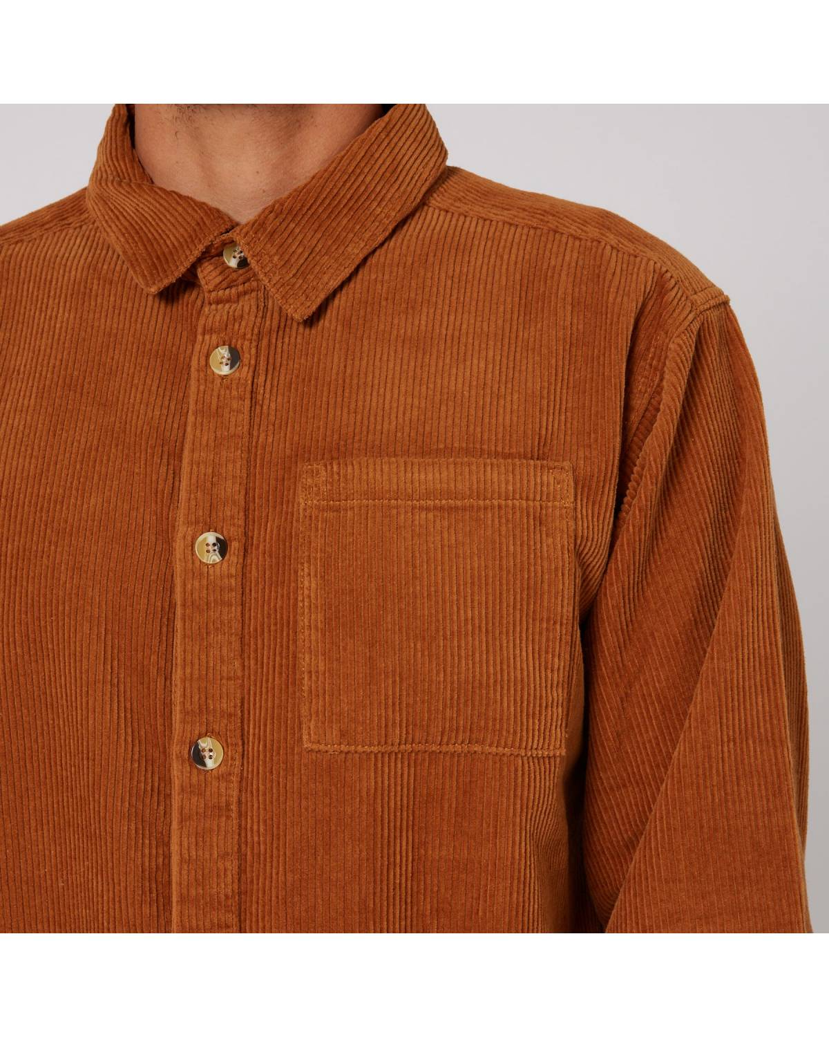 Sands Overshirt - Tobacco