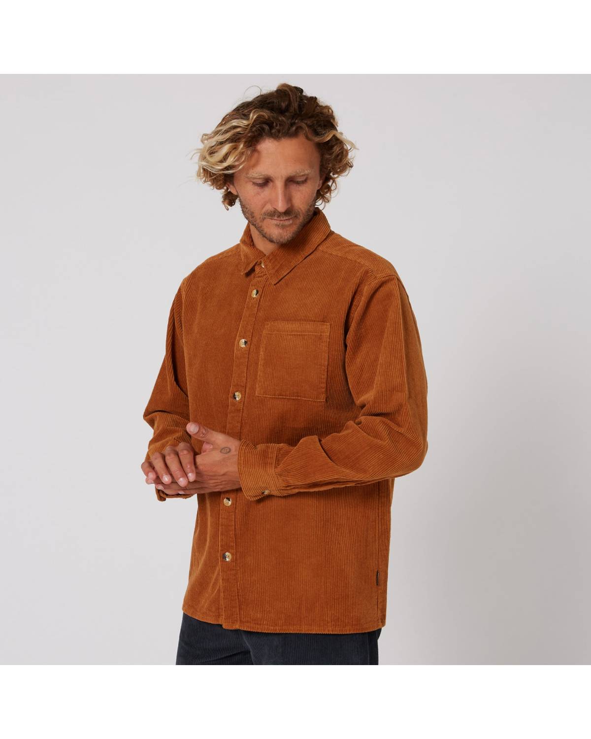 Sands Overshirt - Tobacco