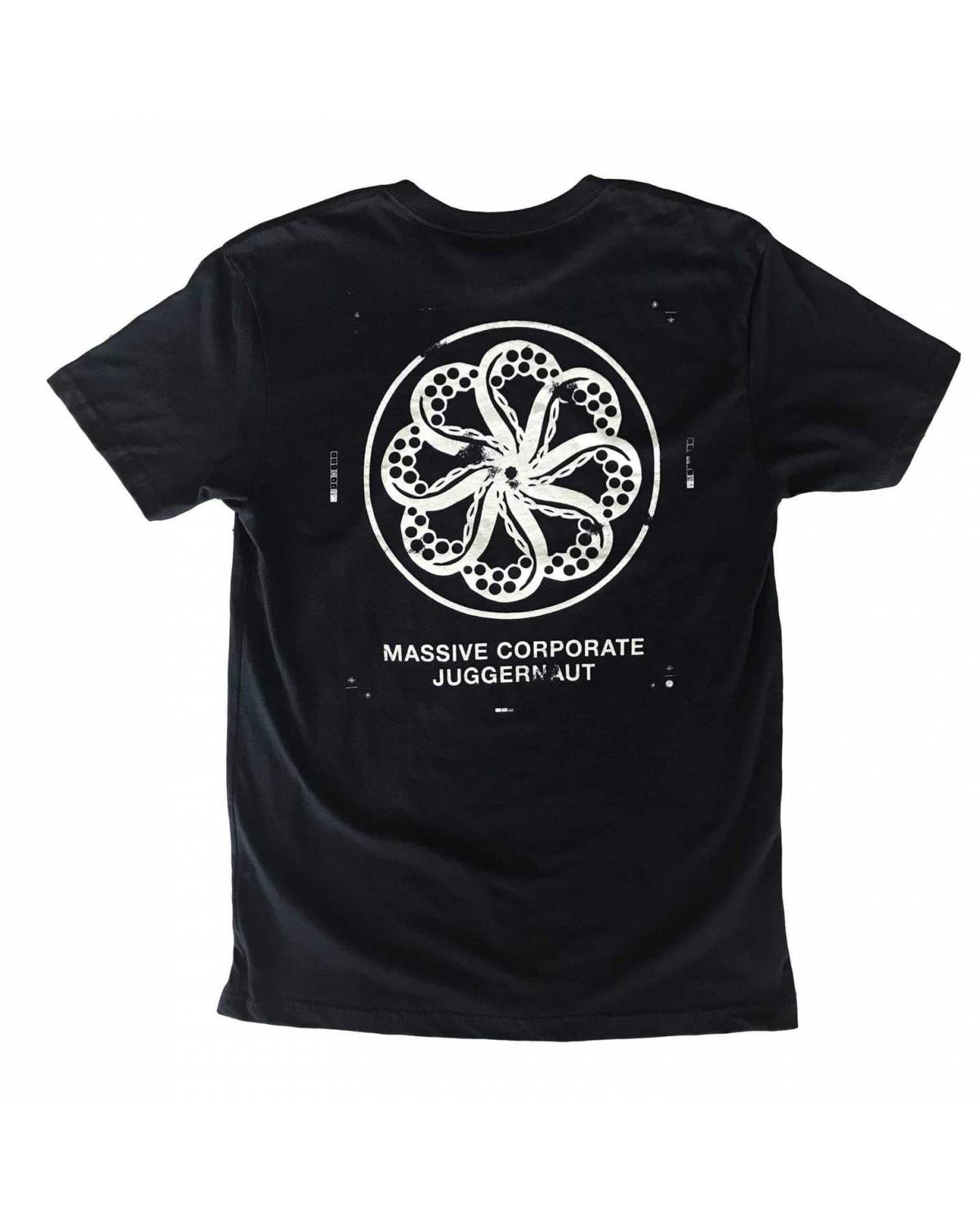 Octopus Juggernaut Tee - black - back