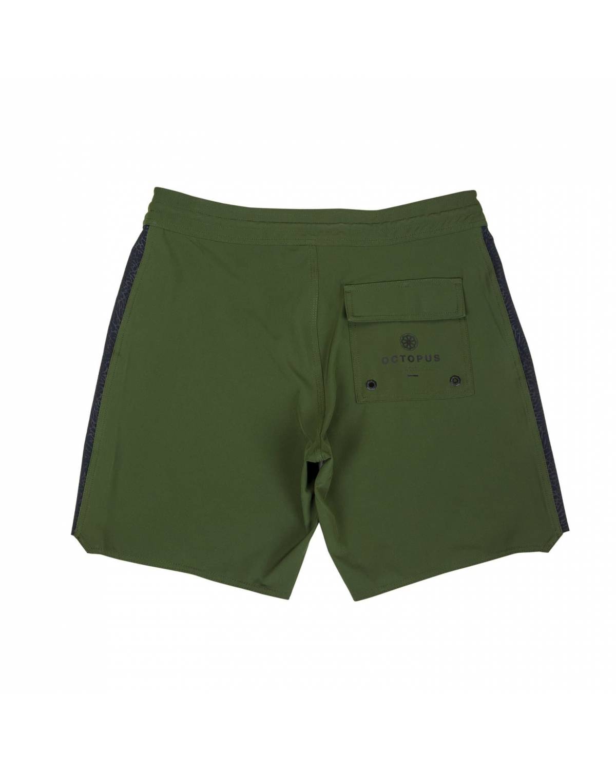 Octopus LeBronz boardshort - green - back