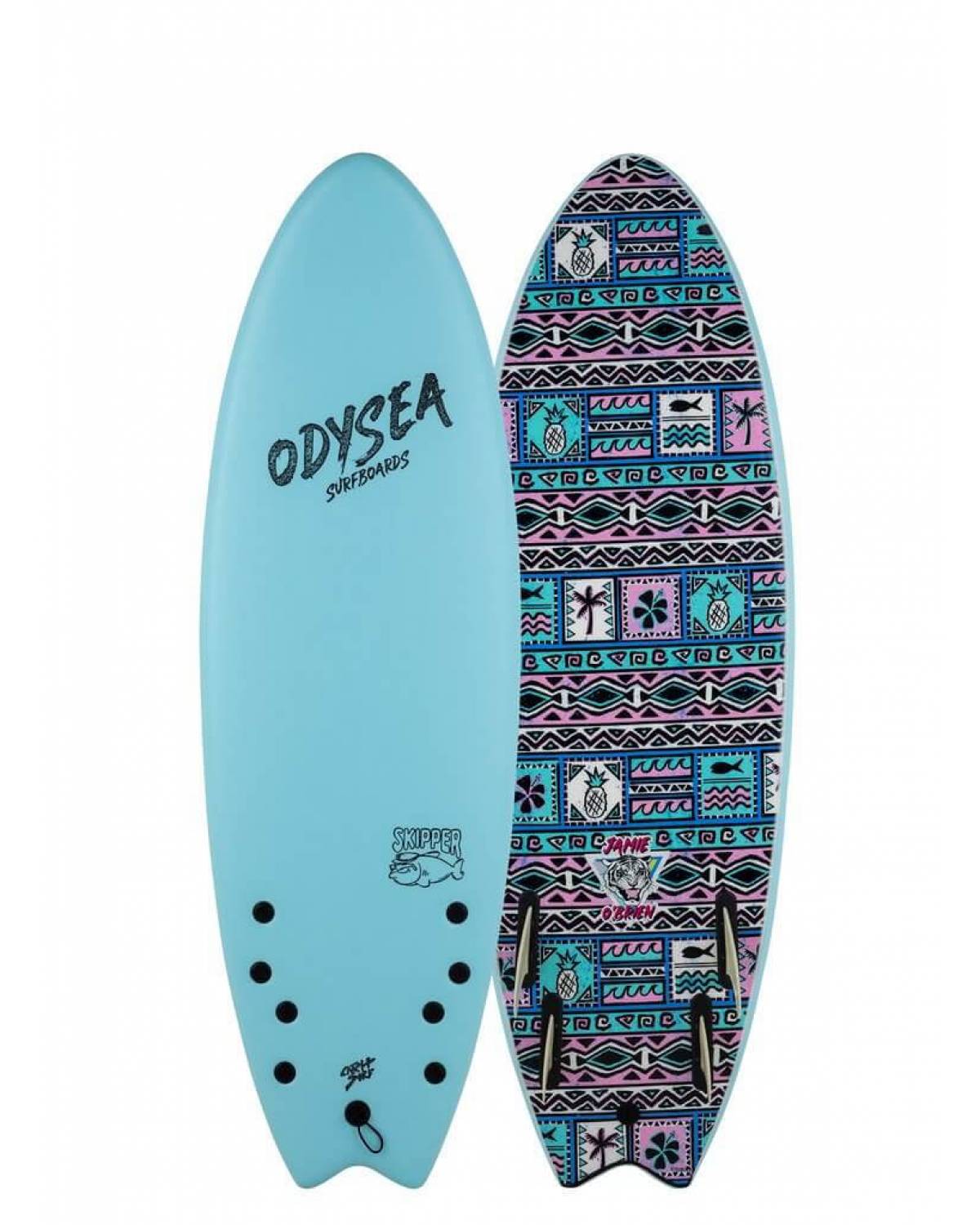 Odysea Skipper Quad x Jamie O'Brien Pro 6'0 - Blue