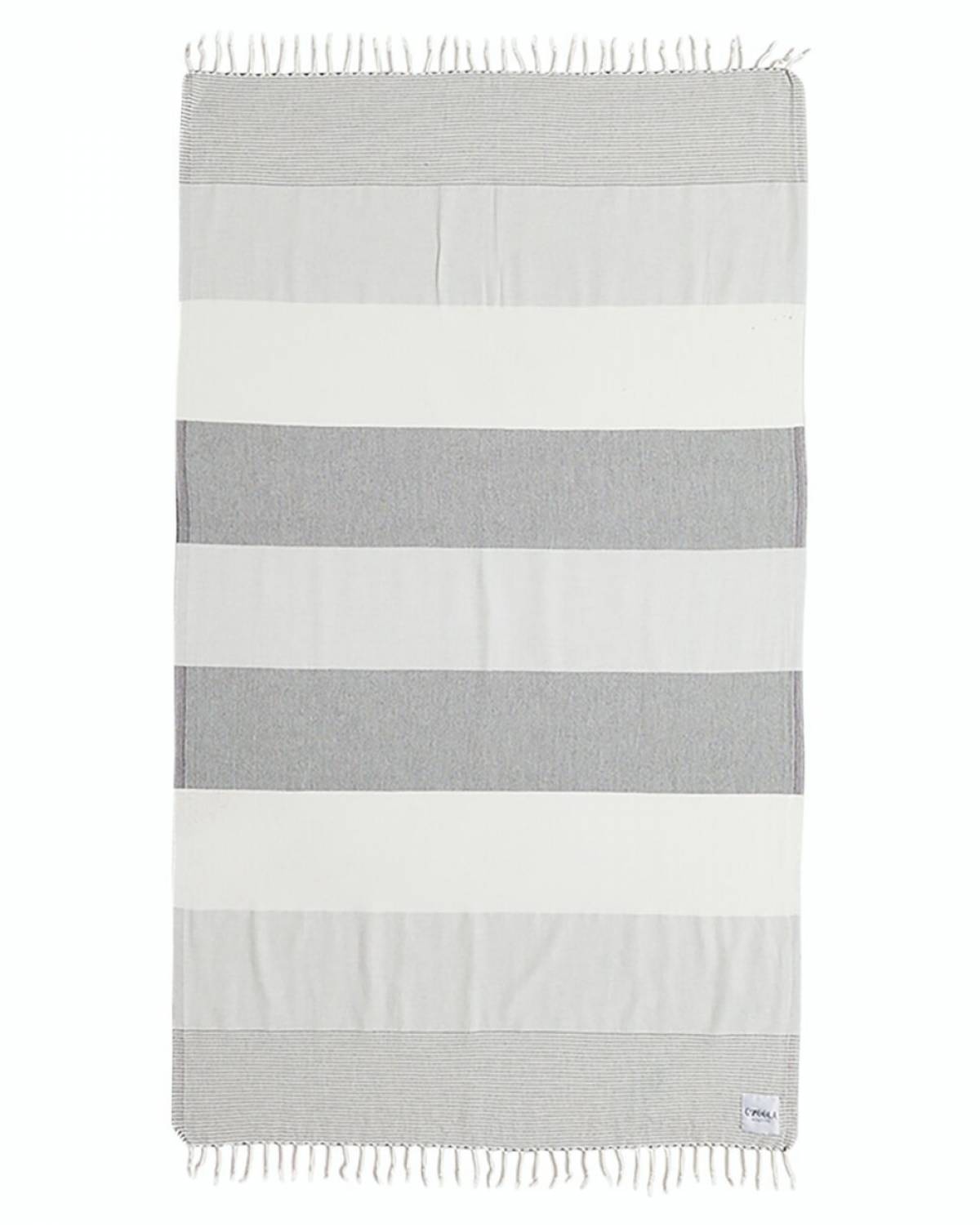 Johnny Turkish Towel - Natural Grey