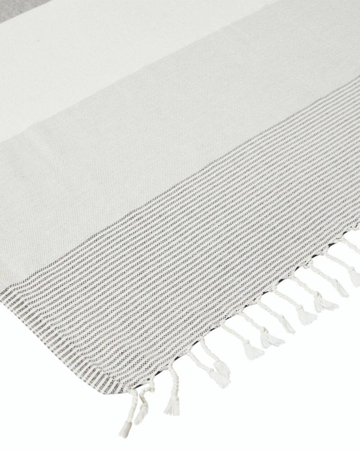 Johnny Turkish Towel - Natural Grey