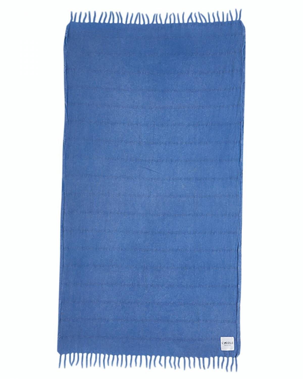 OZoola Stonewash Turkish Towel - Blue