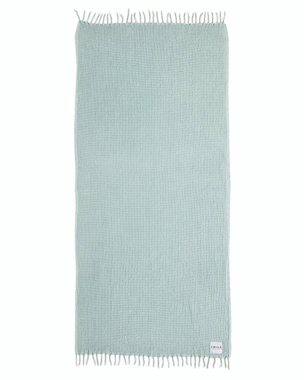 OZoola Waffle Beach Towel - Mint