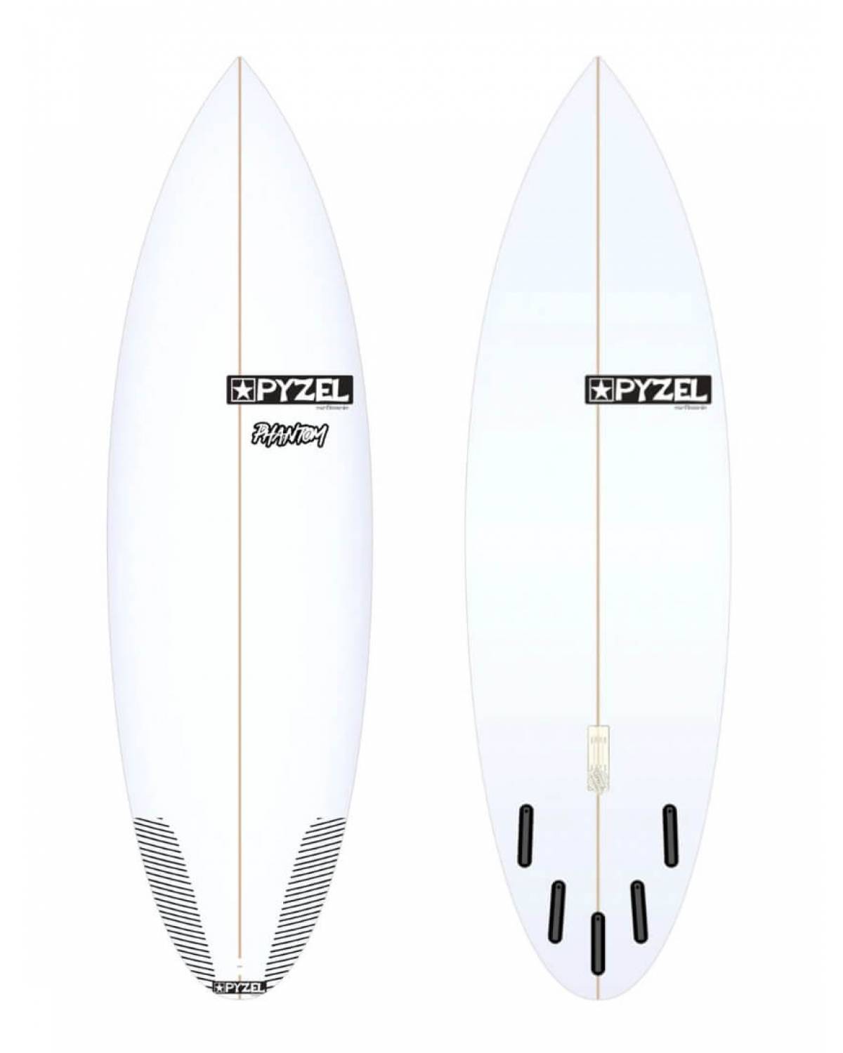 Phantom Round Tail (Pyzel) - 5' 11" x 19 3/4" x 2 1/2" x 31L - FCS II