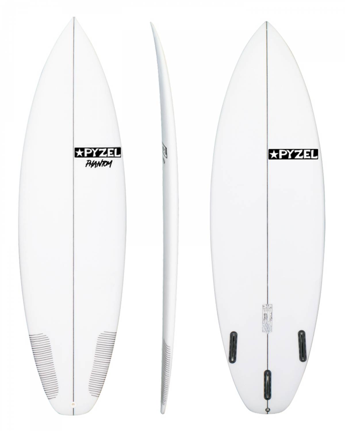 Phantom (Pyzel) - 5' 10" x 19 1/2" x 2 1/2" x 30.1L - FCS II