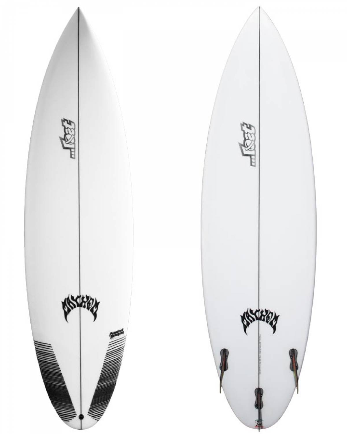 Pocket Rocket Round (Lost) - 6' 6" x 20 1/8" x 2 5/8" x 37L - FCS II