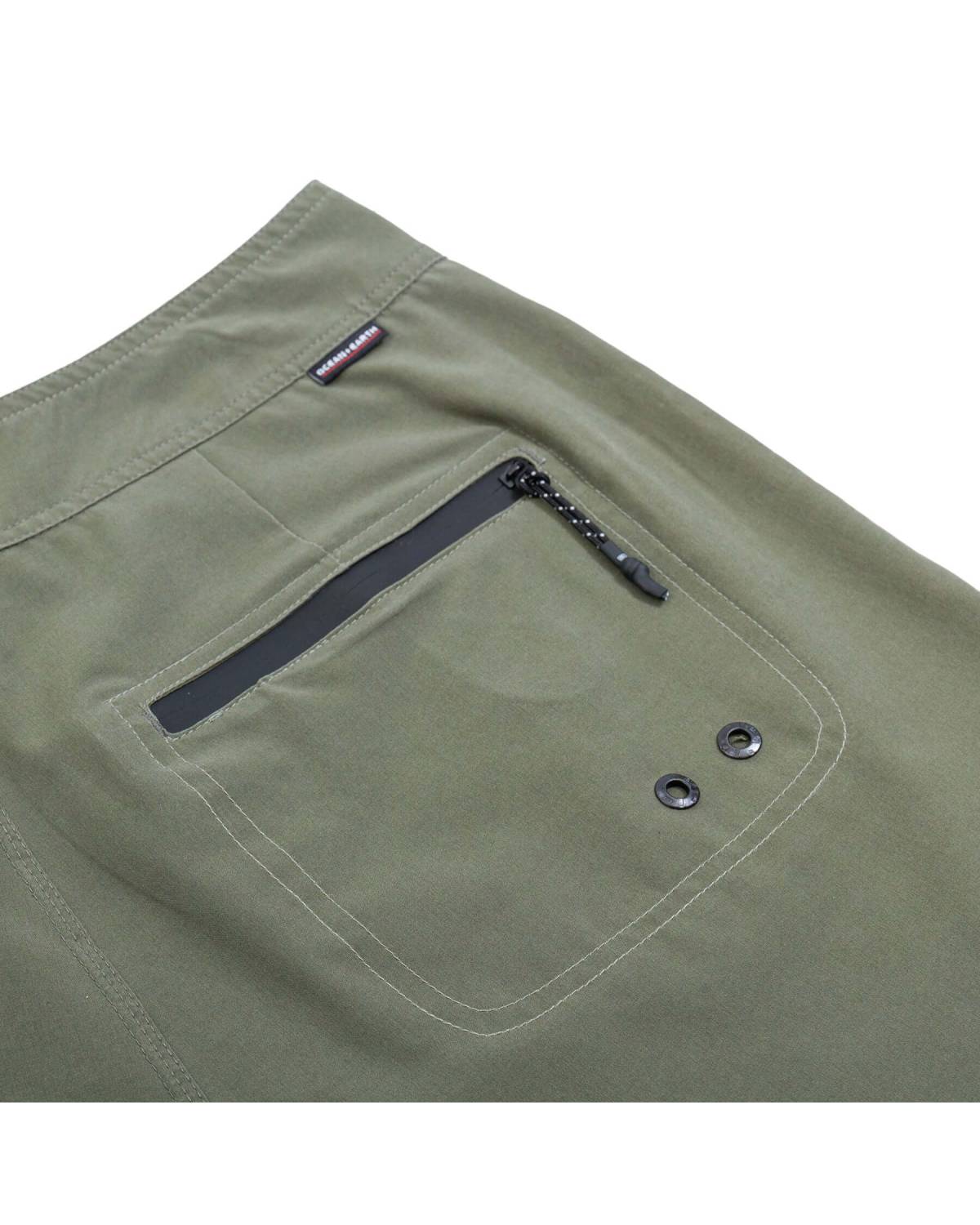 Priority 19" Boardshort - Olive