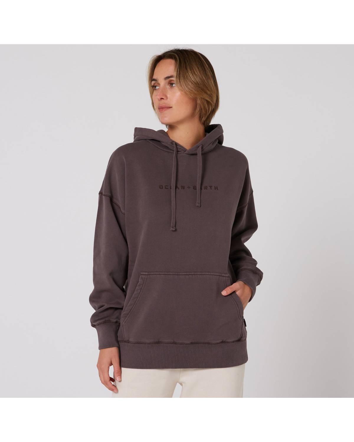 Priority Slouch Hoodie - Berry