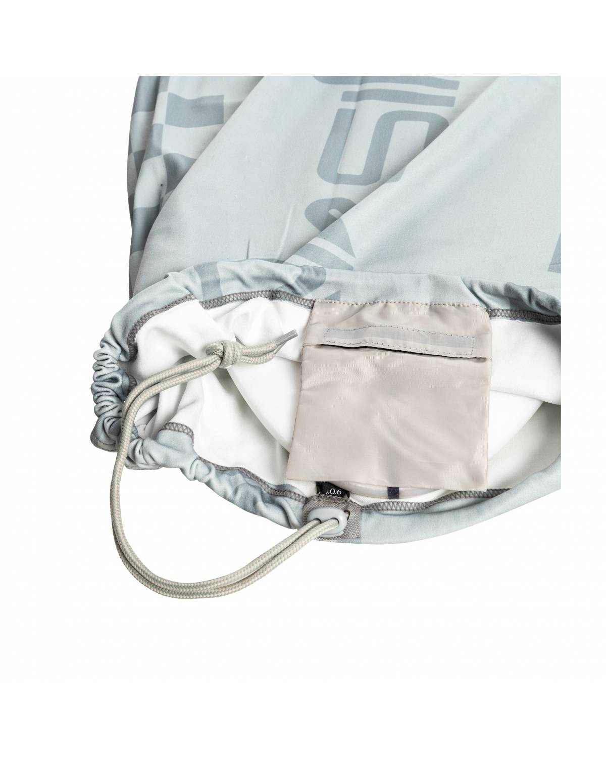 Quiksilver Shortboard Sock - Grey pocket & closure