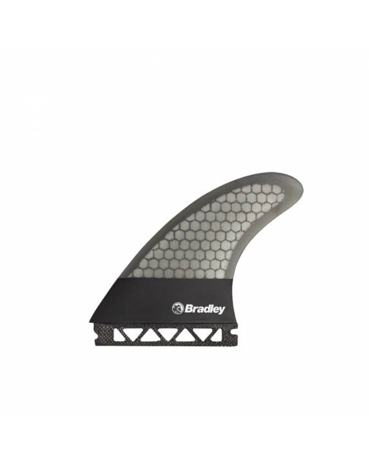 Quiksilver Christiaan Bradley Quad Rear Fins - Black single