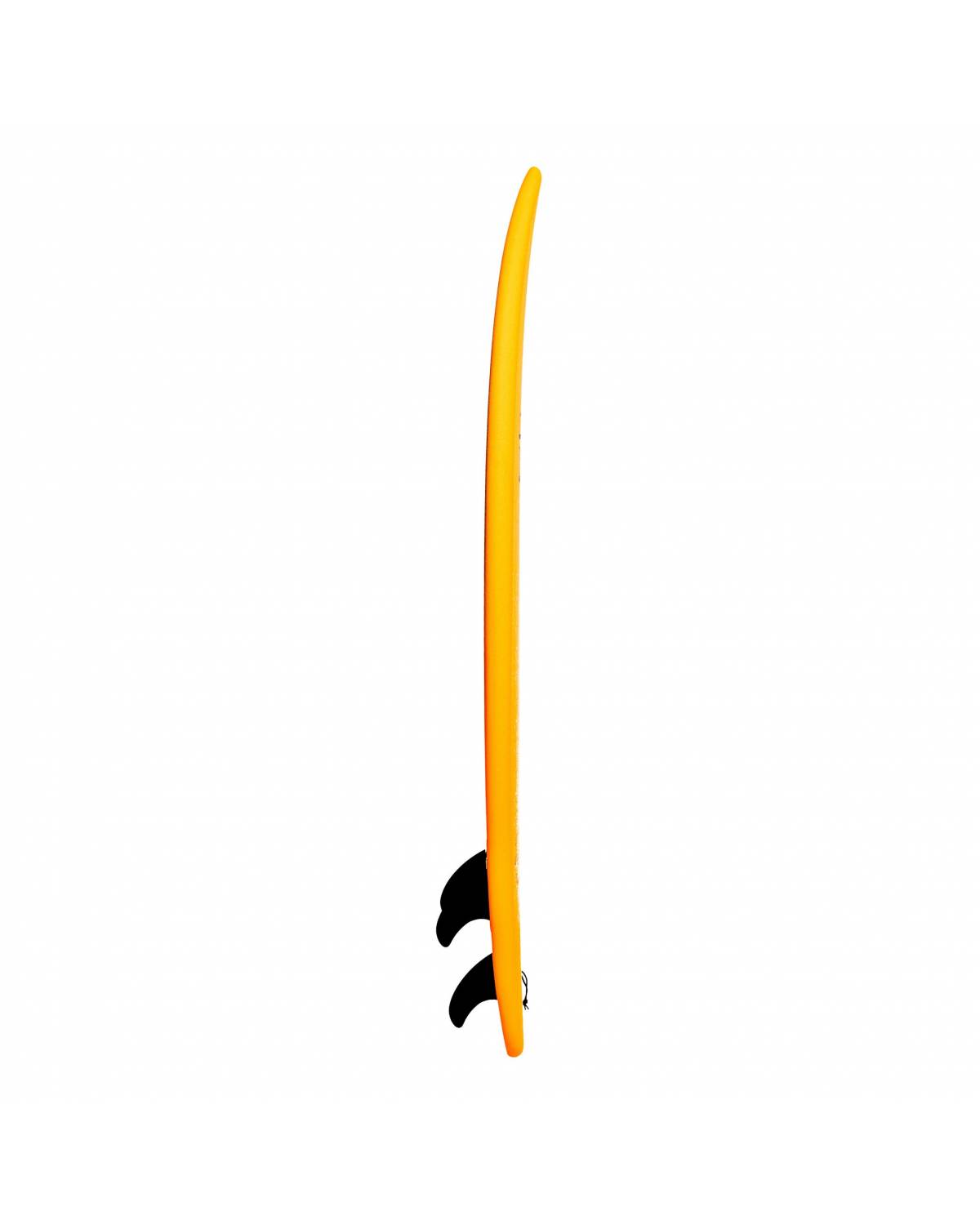 Quiksilver Discus Softboard 6'6 - Pumpkin side