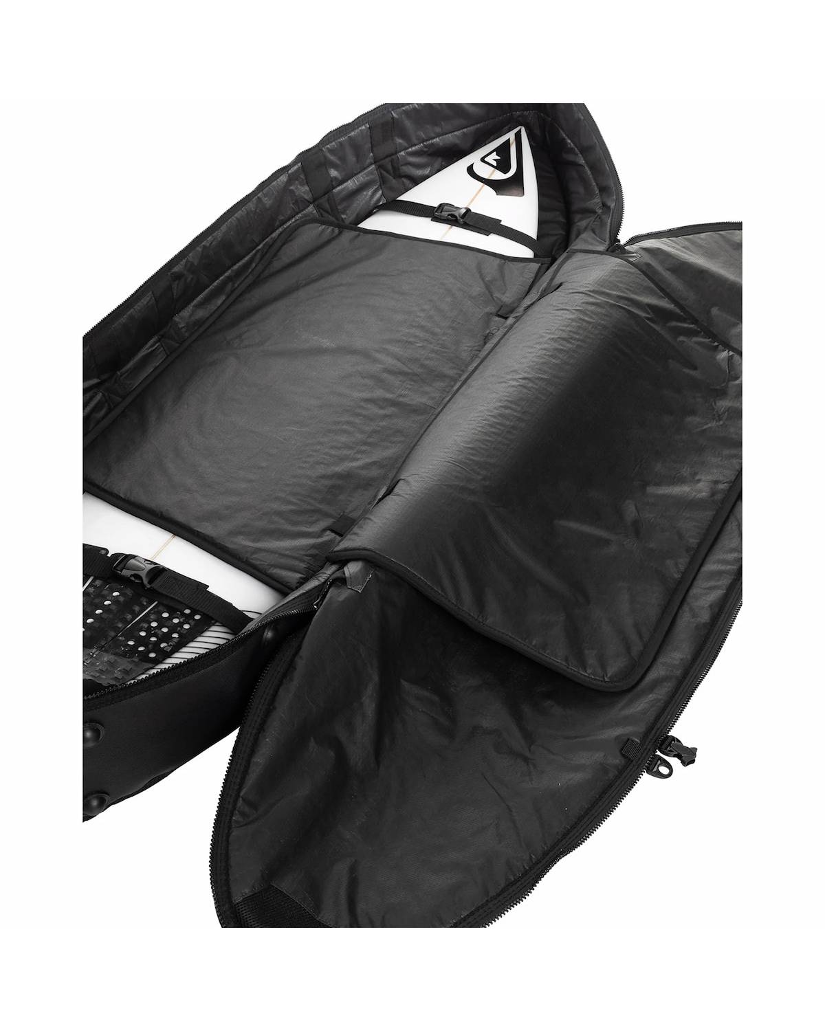 Quiksilver Expedition Triple 3-4 Boardbag - Black capacity