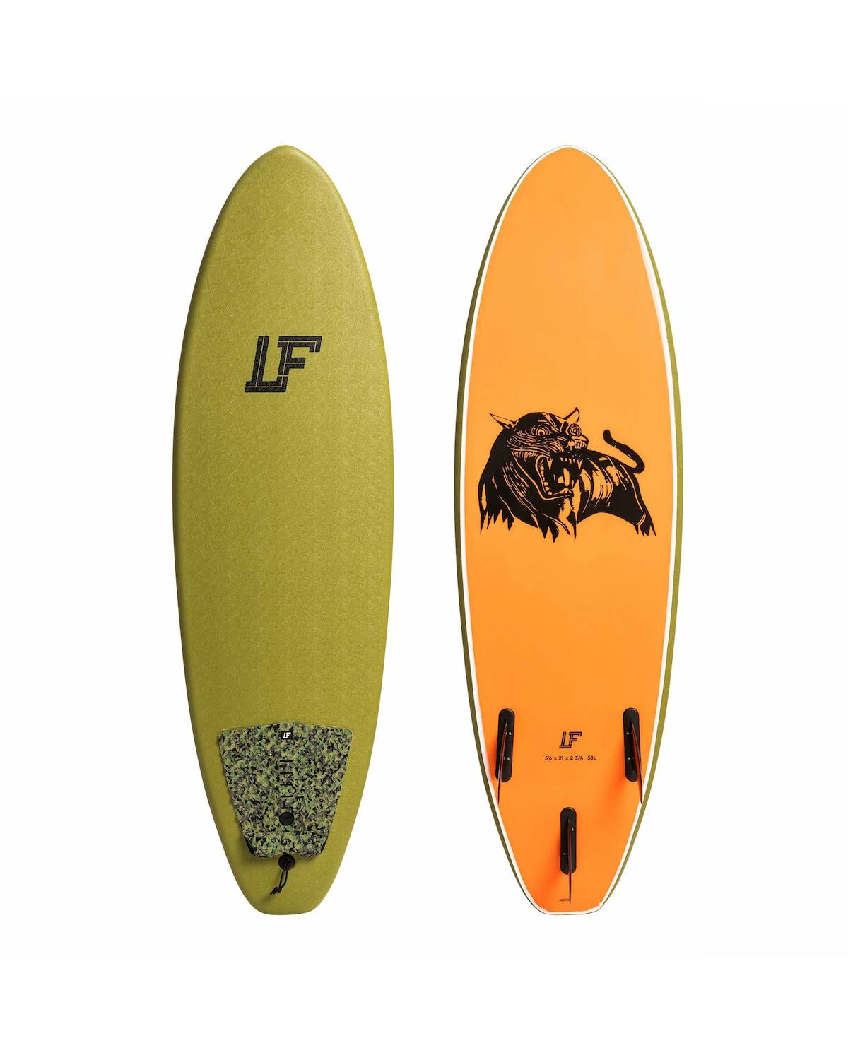 Quiksilver LF Leo Fioravanti Softboard 5'6 - Green