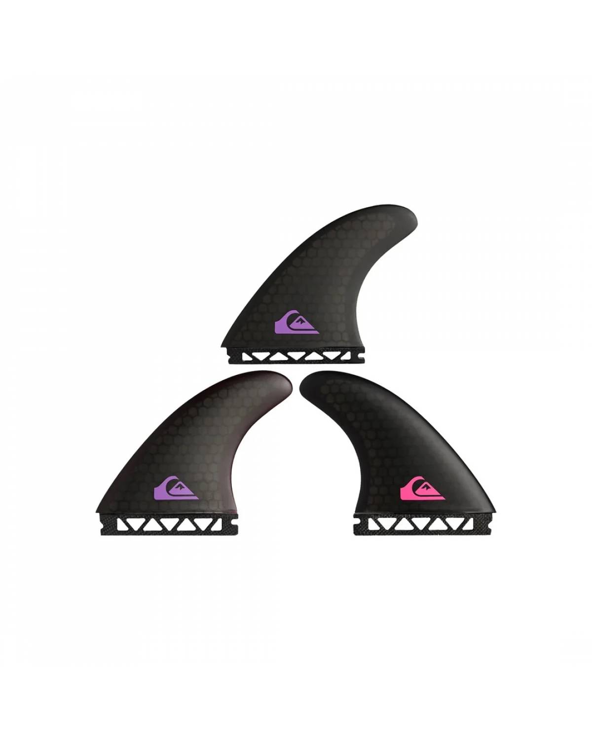 Quiksilver Pro-Hex Fins Tropical Pink - Futures - L
